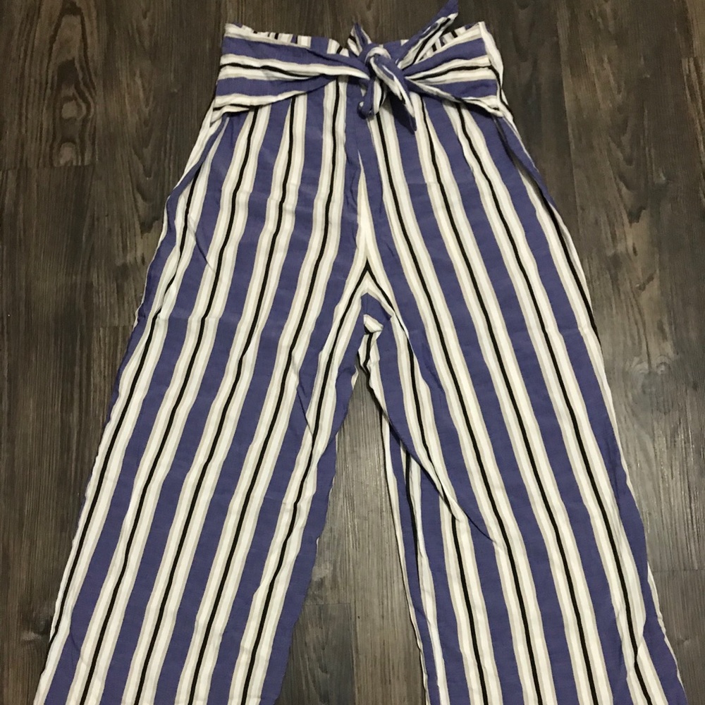 Express High Rise Cropped Culottes